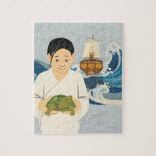 THE TURTLE SHIP COVER ARTカスタマイズ可能 ジグソーパズル (縦)