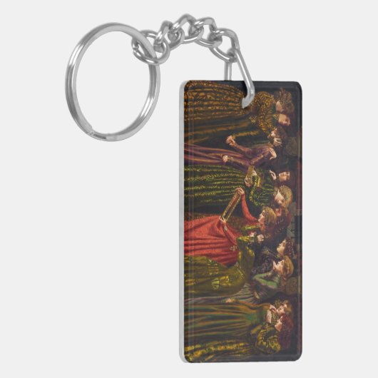 The Twelve Dancing Princesses by Gustave Stevens キーホルダー (正面左)