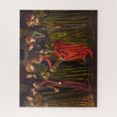 The Twelve Dancing Princesses by Gustave Stevens ジグソーパズル (縦)