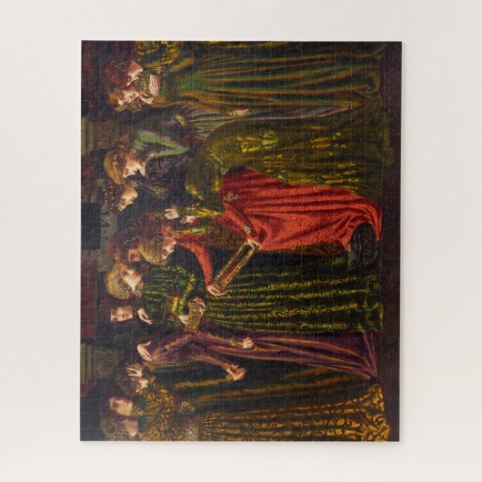 The Twelve Dancing Princesses by Gustave Stevens ジグソーパズル (縦)