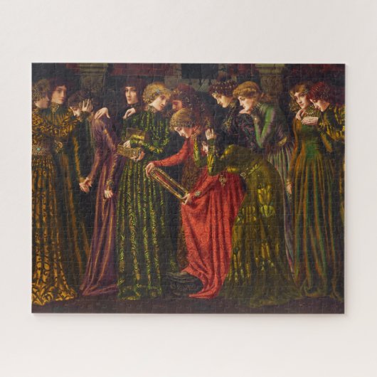 The Twelve Dancing Princesses by Gustave Stevens ジグソーパズル (横)