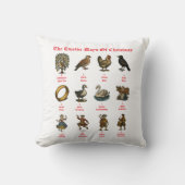 The Twelve Days Of Christmas クッション (正面)
