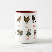 The Twelve Days Of Christmas マグカップ (中央)