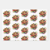 The Twelve Days of Christmas ラッピングペーパーシート (正面2)