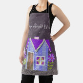 The Twilight Garden (Periwinkle & Indigo) エプロン (インサイチュ)