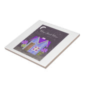 The Twilight Garden (Periwinkle & Indigo) タイル (側面)