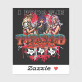 The Twisted Sisters Texas USA 03 Sticker シール (シート)