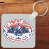 The Twisted Sisters Texas USA Motorcycle 01 キーホルダー (裏面)