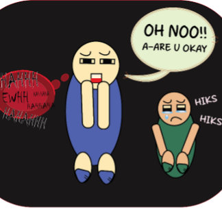 The Two-Faced Apology タペストリー