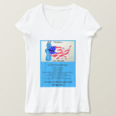 The "Two go in...one comes out. A Socumentary" Tシャツ (デザイン正面)