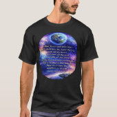 The Two Great Commandments Outer Space T-Shirt Tシャツ (正面)