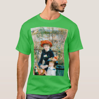 The Two Sisters On The Terrace by PierreAuguste Re Tシャツ