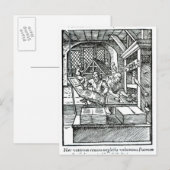 The Typographer, Hartman Schopper発行 ポストカード (正面/裏面)