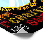 The Ugliest Ugly Christmas Sweater With Mirror Fun ポスター (角)