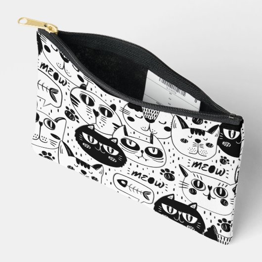 The Ultimate Cat Lover - Cozy Cat pet アクセサリーポーチ (見開き)