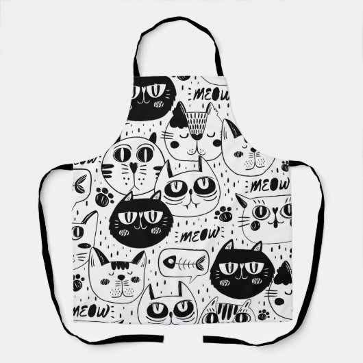 The Ultimate Cat Lover - Cozy Cat pet  エプロン (正面)