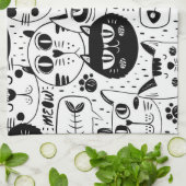 The Ultimate Cat Lover - Cozy Cat pet  キッチンタオル (折り畳み)