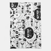 The Ultimate Cat Lover - Cozy Cat pet  キッチンタオル (縦)