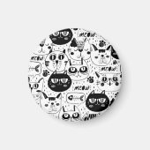 The Ultimate Cat Lover - Cozy Cat pet  マグネット (正面)