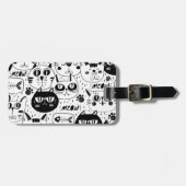 The Ultimate Cat Lover - Cozy Cat pet  ラゲッジタグ (正面横)