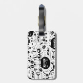 The Ultimate Cat Lover - Cozy Cat pet  ラゲッジタグ (裏面縦)