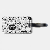 The Ultimate Cat Lover - Cozy Cat pet  ラゲッジタグ (裏面横)