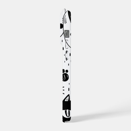 The Ultimate Cat Lover - Cozy Cat pet iPhoneケース (左側面)