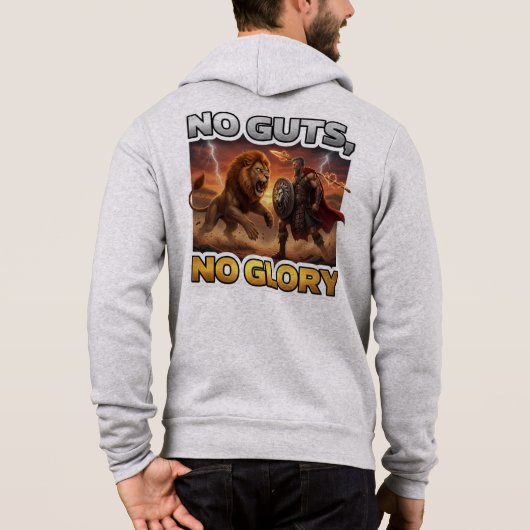 The Ultimate "I'm Fine" Men's Hoodies パーカ (裏面)