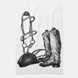 The Ultimate Kitchen towel for Horse People キッチンタオル