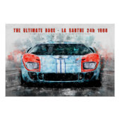 The ultimate race 1966 Miles Hulme ポスター (正面)