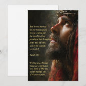 "The Ultimate Sacrifice" Easter Greeting シーズンカード (正面/裏面)