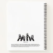 “The Umlauts™ Crossing Over” ノートブック (裏面)