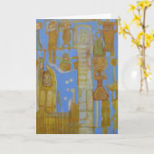 The Unbuilders Greeting Card カード (黄色い花)