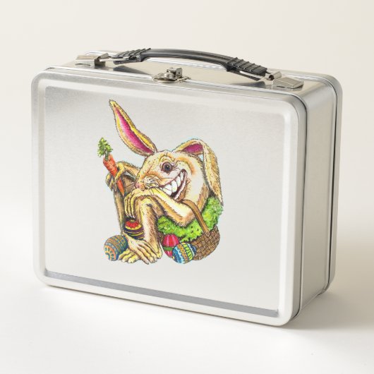 The Unconventional Metal Lunch Box Easter Basket メタルランチボックス (正面)