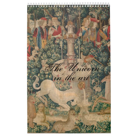 The Unicorn in the art カレンダー (カバー)