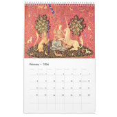 The Unicorn in the art カレンダー (2月 2026)