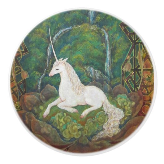 The Unicorn's Secret Garden セラミックノブ (正面)