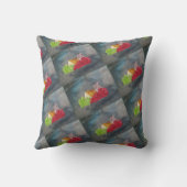 The Uninvited Guest Painting by Alfred Fox クッション (裏面)