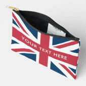 The Union Jack British Flag アクセサリーポーチ (見開き)