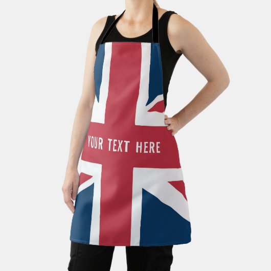 The Union Jack British Flag エプロン (インサイチュ)