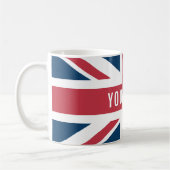 The Union Jack British Flag コーヒーマグカップ (左)