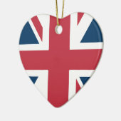 The Union Jack British Flag セラミックオーナメント (左)