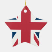 The Union Jack British Flag セラミックオーナメント (正面)