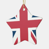 The Union Jack British Flag セラミックオーナメント (左)