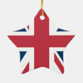 The Union Jack British Flag セラミックオーナメント (裏面)