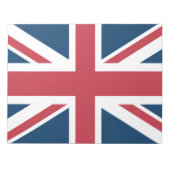 The Union Jack British Flag ノートパッド (正面)