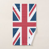 The Union Jack British Flag バスタオルセット (ハンドタオル)