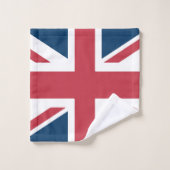 The Union Jack British Flag バスタオルセット (ウォッシュタオル)