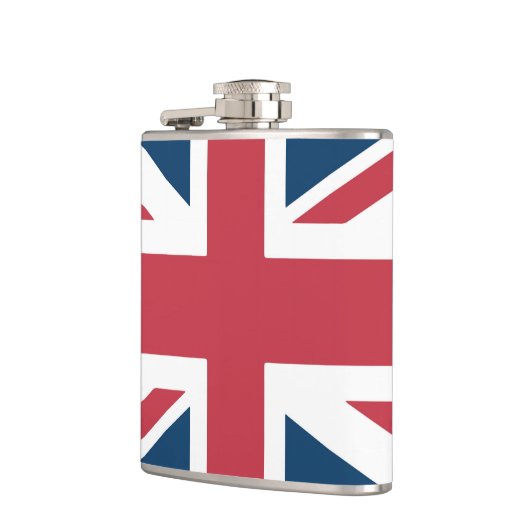 The Union Jack British Flag フラスク (左)