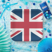 The Union Jack British Flag ペーパープレート (パーティー)